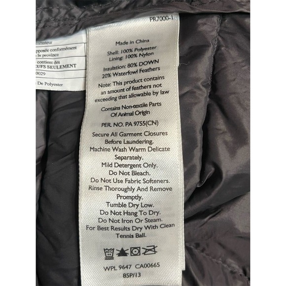 Eddie Bauer Men's Smoke Heather Gray CirrusLite Down Puffer Jacket Packable 2XL - Picture 10 of 13